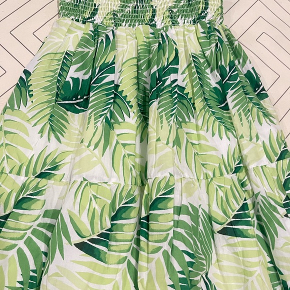 Janie and Jack Palm Leaf Dress - Picture 11 of 12
